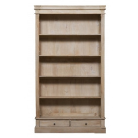Linda Wooden Rustic Single Open Storge Bookcase - thumbnail 1