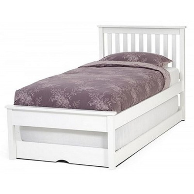 Hatton Opal White Guest Bed - image 1