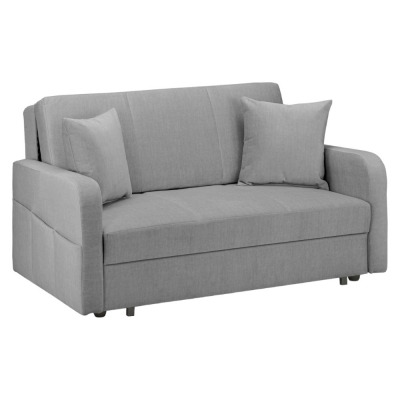 Penelope Grey 2 Seater Sofabed with Storage - image 1