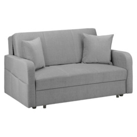 Penelope Grey 2 Seater Sofabed with Storage - thumbnail 1