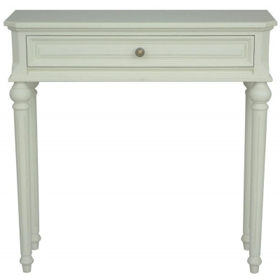 Rosburg French Lime White 1 Drawer Console Table - image 1