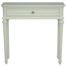 Rosburg French Lime White 1 Drawer Console Table - thumbnail 1