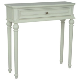 Rosburg French Lime White 1 Drawer Console Table - thumbnail 3