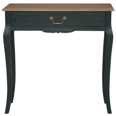 Solvay Emerald Green 1 Drawer Console Table - image 1