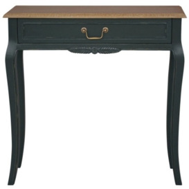 Solvay Emerald Green 1 Drawer Console Table - thumbnail 1