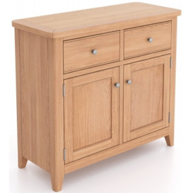 Arden Standard Sideboard, 90cm with 2 Doors and 2 Drawers - thumbnail 1