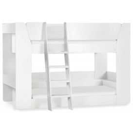 Parsec Bunk Bed - Comes in White or Taupe Options - thumbnail 1
