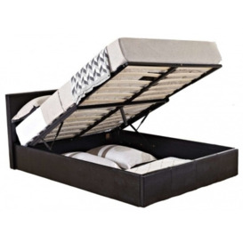 Brown Ottoman Bed - Comes in Small Double, Double and King Size