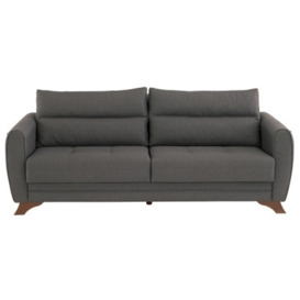 Aykon Fabric 3 Seater Sofa - Comes in Charcoal and Beige