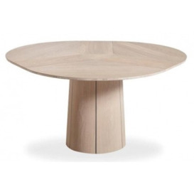 Skovby SM33 6 to 9 Seater Round Extending Dining Table