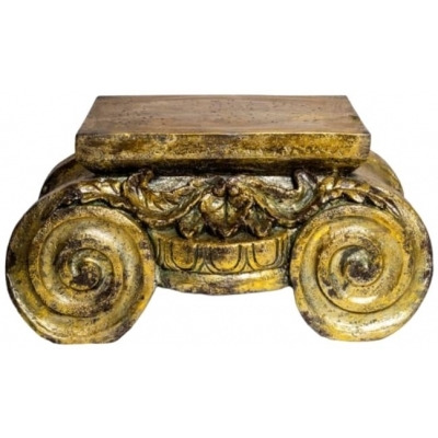 Large Ionic Capital Pedestal Plant Stand - image 1