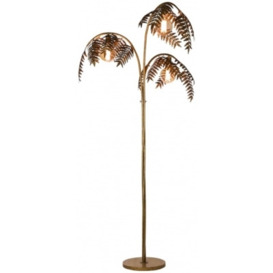 Palm Leaf Floor Lamp