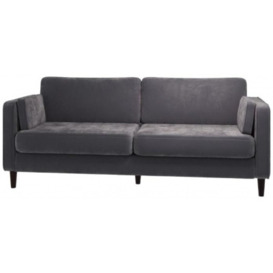 Snowdonia Grey 2 Seater Cushion Back Sofa