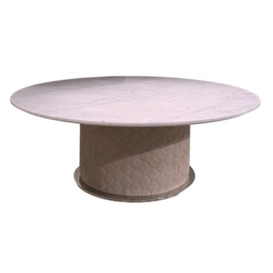 Stone International Prestige Marble Round Coffee Table
