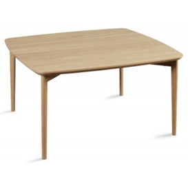 Skovby SM242 Square Coffee Table with Wooden Legs - thumbnail 1