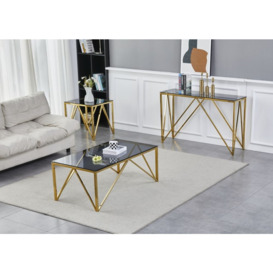 Allure Classic Gold Coffee Table - thumbnail 3