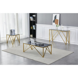 Allure Classic Gold Console Table - thumbnail 2