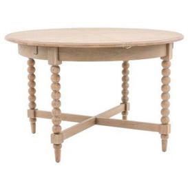 Artisan Natural 4 Seater Round Extending Dining Table