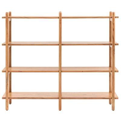 Cannes Natural Acacia Open Bookcase - image 1