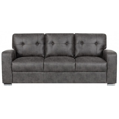 Hampton Fabric 3 Seater - Comes in Dark Grey and Taupe - image 1