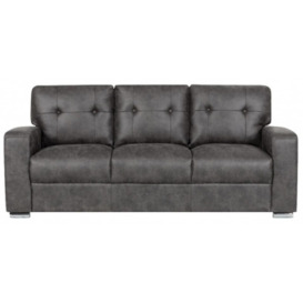 Hampton Fabric 3 Seater - Comes in Dark Grey and Taupe - thumbnail 1