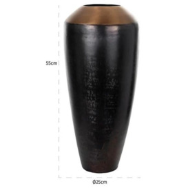 Dailen Black Big Vase - thumbnail 2