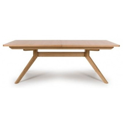 Anders Oak 8 Seater Extending Dining Table - image 1