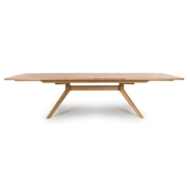 Anders Oak 8 Seater Extending Dining Table - thumbnail 2