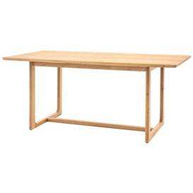 Craft 6 Seater Dining Table - Comes in Natural and Smoked Options - thumbnail 3