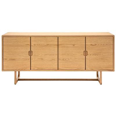 Craft 4 Door Sideboard - Comes in Natural and Smoked Options - image 1