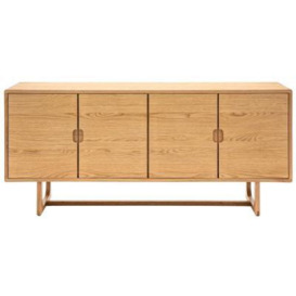 Craft 4 Door Sideboard - Comes in Natural and Smoked Options - thumbnail 1