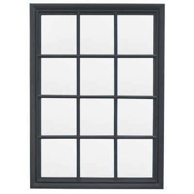 Sherwood Window Mirror - 95cm x 130cm - Comes in Lead and Stone Options - image 1