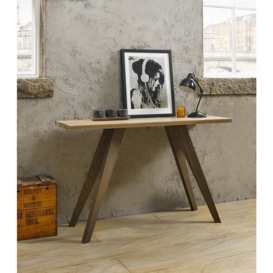 Bentley Designs Cadell Aged Oak Console Table - thumbnail 3