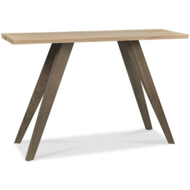 Bentley Designs Cadell Aged Oak Console Table - thumbnail 2