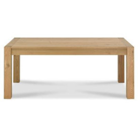 Bentley Designs Turin Light Oak Large End 8 Seater Extending Dining Table