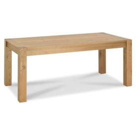 Bentley Designs Turin Light Oak Large End 8 Seater Extending Dining Table - thumbnail 3