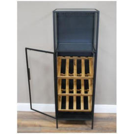 Dutch 1 Door 15 Bottle Wine Cabinet