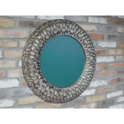 Metal Round Mirror - 72cm x 72cm - (Set of 2) - image 1