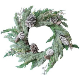 Artificial Green Wreath (Pack of 2)