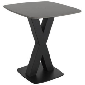Vernal Grey Sintered Stone Lamp Table
