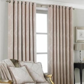 Paoletti Natural Polyester Winchester Eyelet Curtains
