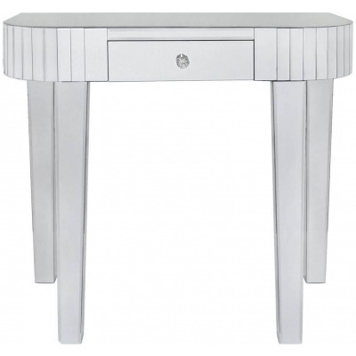 Classic Mirrored Tile Console Table - image 1