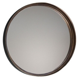Mackenzie Bronze Round Mirror (Set of 4) - 41cm x 41cm