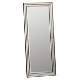 Squire Gold Leaner Rectangular Mirror - 65cm x 154cm - thumbnail 1
