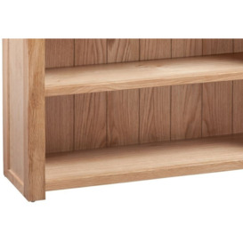 Homestyle GB Moderna Oak Small Bookcase - thumbnail 2