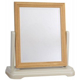TCH Cromwell Dressing Mirror - Oak and Painted - thumbnail 1
