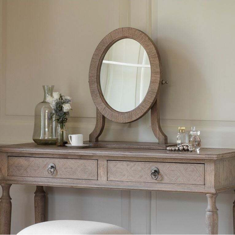 Mustique Oval Dressing Table Mirror