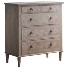 Chester Wooden 3+2 Drawer Chest