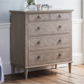 Mustique Wooden 3+2 Drawer Chest - thumbnail 2