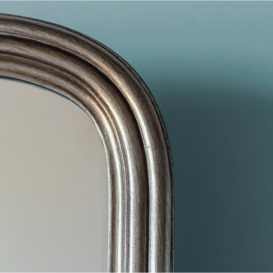 Juniper Brushed Brass Arch Cheval Mirror - 42cm x 160cm - thumbnail 2